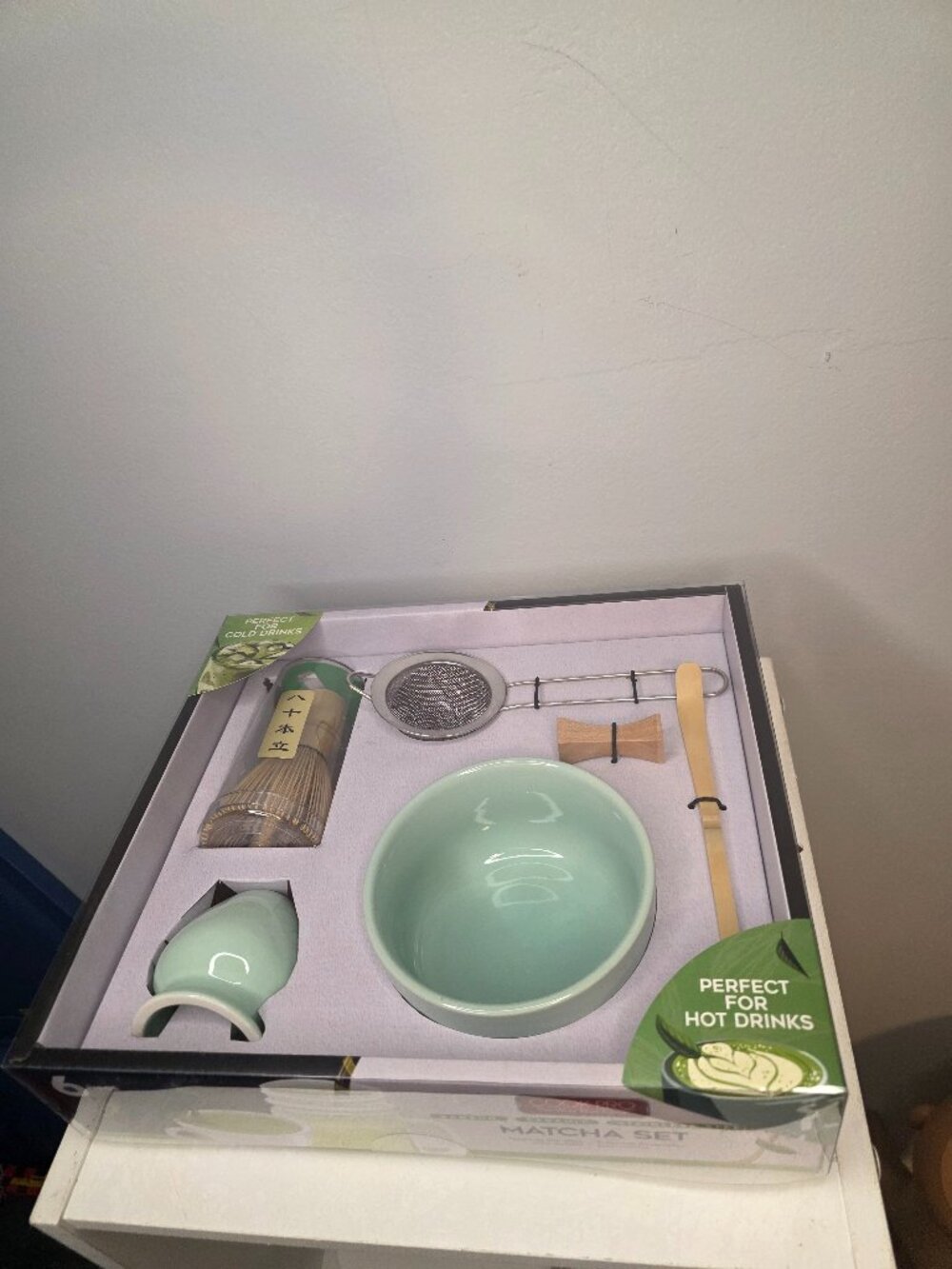 Cook Pro 6 Piece Bamboo Ceramic Stainless Steel Matcha Set NWT